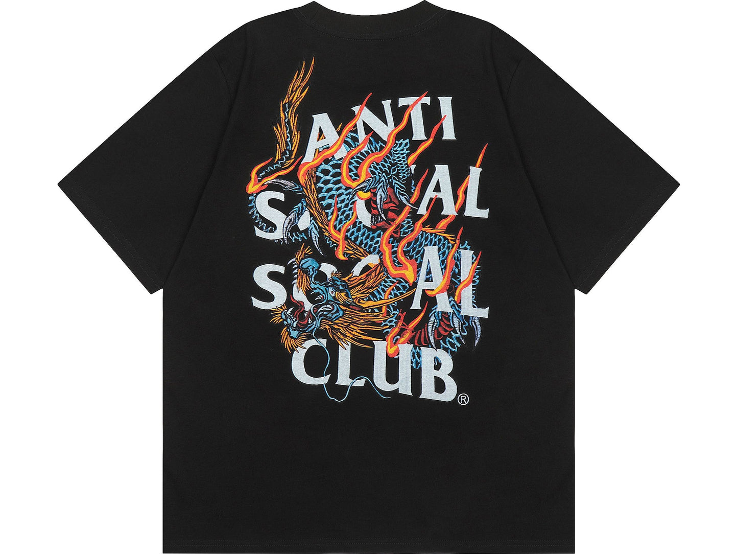 Anti Social Social Club Chinese Dragon Tshirt