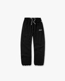 Dual Layer Script Sweatpants - Jet Black - Unmatched Kicks - REPRESENT