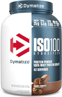 Dymatize ISO 100 Whey Protein Powder with 25g of Hydrolyzed, Chocolate, 1.6 Pound (Pack of 1) - Unmatched Kicks-Dymatize