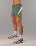 Dynamic Panel Short - Muted Sky - Unmatched Kicks - Alphalete