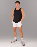 Dynamic Panel Short - White - Unmatched Kicks - Alphalete