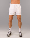 Dynamic Panel Short - White - Unmatched Kicks - Alphalete