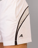 Dynamic Panel Short - White - Unmatched Kicks - Alphalete