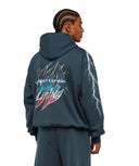Eagle Band Style Graphic Hoodie oversized fit GS Stealth Blue - Unmatched Kicks - GYMSHARK