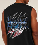 Eagle Band Style Graphic Tank oversized fit GS Black - Unmatched Kicks - GYMSHARK