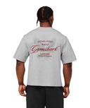Eagle Script Graphic T-Shirt oversized fit Light Grey Core Marl - Unmatched Kicks - GYMSHARK
