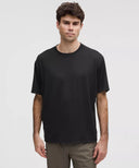 EasySet Training Short-Sleeve Shirt Black - Unmatched Kicks-LULULEMON