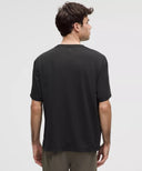 EasySet Training Short-Sleeve Shirt Black - Unmatched Kicks-LULULEMON