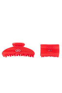 Effortless Claw Clip (2 - Pack) - Bright Red - Unmatched Kicks - ALO
