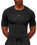 Element Baselayer T-Shirt compression fit Black - Unmatched Kicks - GYMSHARK