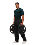 Element Baselayer T-Shirt compression fit Deep Petrol Blue/Sorbet Yellow - Unmatched Kicks - GYMSHARK