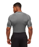 Element Baselayer T-Shirt compression fit Pitch Grey/White - Unmatched Kicks - GYMSHARK