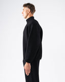 ELMTS Quarter Zip - Black - Unmatched Kicks - Alphalete