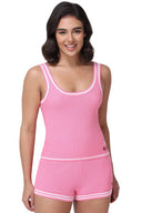 Embroidered Tipped Tank Top Hot Hot - Unmatched Kicks - Juicy Couture