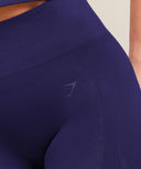 Energise Seamless Leggings regular Indigo Purple - Unmatched Kicks - GYMSHARK