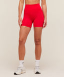 Energise Seamless Shorts Athletic Red - Unmatched Kicks - GYMSHARK