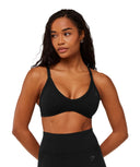 Energise Seamless Sports Bra Black - Unmatched Kicks - GYMSHARK