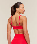 Energise Seamless Sports Bra light support Athletic Red - Unmatched Kicks - GYMSHARK