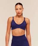 Energise Seamless Sports Bra light support Indigo Purple - Unmatched Kicks - GYMSHARK