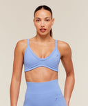Energise Seamless Sports Bra light support Steady Purple - Unmatched Kicks - GYMSHARK