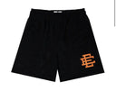 Eric Emanuel EE Basic/Core Short Black/Orange - Unmatched Kicks - eric emanuel