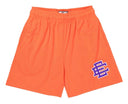 Eric Emanuel EE Basic/Core Short Fiery Coral/Purple - Unmatched Kicks - eric emanuel