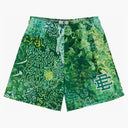 Eric Emanuel EE Basic/Core Short Neon Green Paisley - Unmatched Kicks - eric emanuel