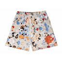 Eric Emanuel EE Basic/Core Short White Splatter - Unmatched Kicks - eric emanuel