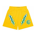 Eric Emanuel EE Basic/Core Short Yellow Bolt - Unmatched Kicks - eric emanuel