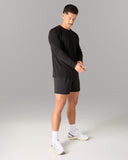 Essential LS Tee - Black - Unmatched Kicks - Alphalete