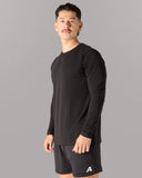 Essential LS Tee - Black - Unmatched Kicks - Alphalete
