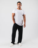 Essential Scoop Neck - White - Unmatched Kicks - Alphalete