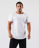 Essential Scoop Neck - White - Unmatched Kicks - Alphalete