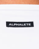 Essential Scoop Neck - White - Unmatched Kicks - Alphalete