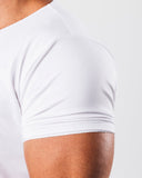 Essential Scoop Neck - White - Unmatched Kicks - Alphalete