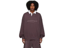 ESSENTIALS PLUM PULLOVER POLO - Unmatched Kicks - ESSENTIALS