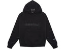 ESSENTIALS SS20 BLACK HOODIE - Unmatched Kicks - ESSENTIALS