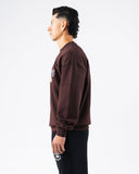 Establishment Split Crewneck - Deep Mauve - Unmatched Kicks - Alphalete