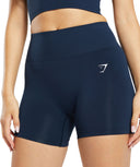 Everyday Seamless Shorts Navy - Unmatched Kicks - GYMSHARK