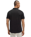 Evolution Short - Sleeve Polo Shirt Black - Unmatched Kicks - LULULEMON