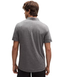 Evolution Short - Sleeve Polo Shirt Heathered Black - Unmatched Kicks - LULULEMON