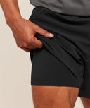 Evolve 5" Short slim fit Black - Unmatched Kicks - GYMSHARK