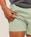 Evolve 5" Short slim fit Haze Green - Unmatched Kicks - GYMSHARK