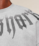 Fade Graphic Crew oversized fit Light Grey Core Marl - Unmatched Kicks - GYMSHARK