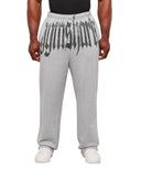 Fade Graphic Straight Leg Jogger oversized fit Light Grey Core Marl - Unmatched Kicks - GYMSHARK