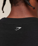 Fade Graphic T-Shirt extreme oversized fit GS Black - Unmatched Kicks - GYMSHARK