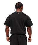 Fade Graphic T-Shirt extreme oversized fit GS Black - Unmatched Kicks - GYMSHARK