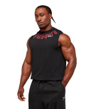 Fade Graphic Tank oversized fit GS Black - Unmatched Kicks - GYMSHARK