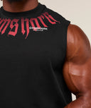 Fade Graphic Tank oversized fit GS Black - Unmatched Kicks - GYMSHARK