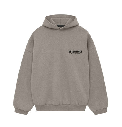 Fear of God Essentials Fleece Hoodie (FW24)Heather Gray